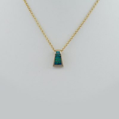 Christopher Corbett small opal pendant