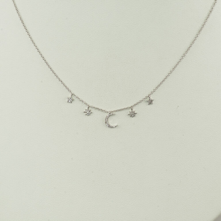 Sun, Moon & Stars Necklace