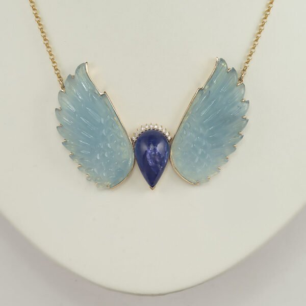 Aquamarine & Tanzanite Necklace