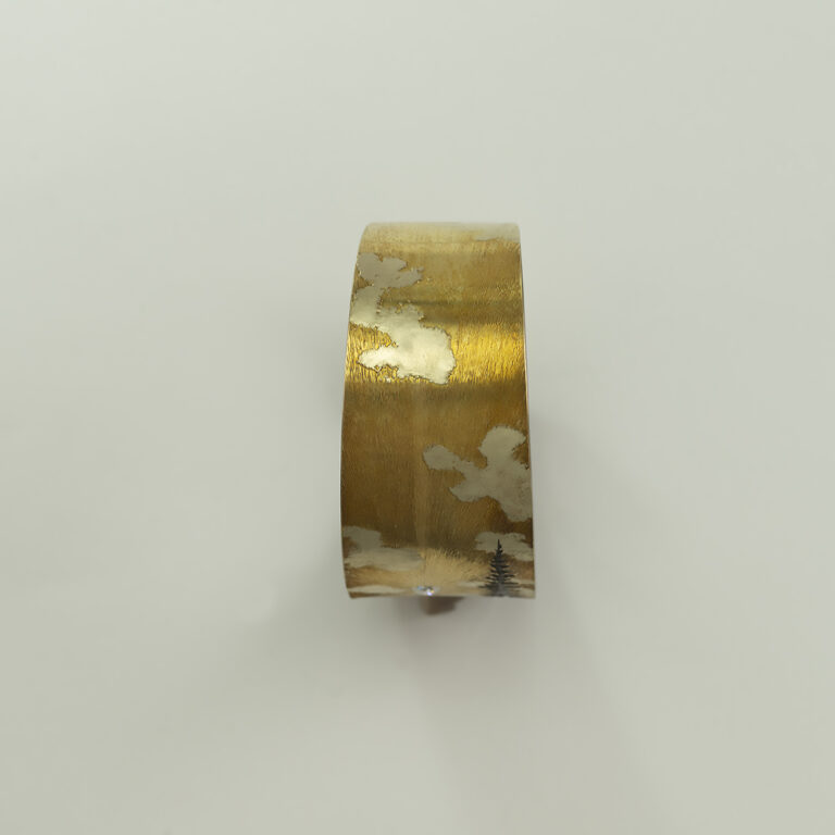 "Inspired by Duck Lake" Cuff by Wolfgang Vaatz
